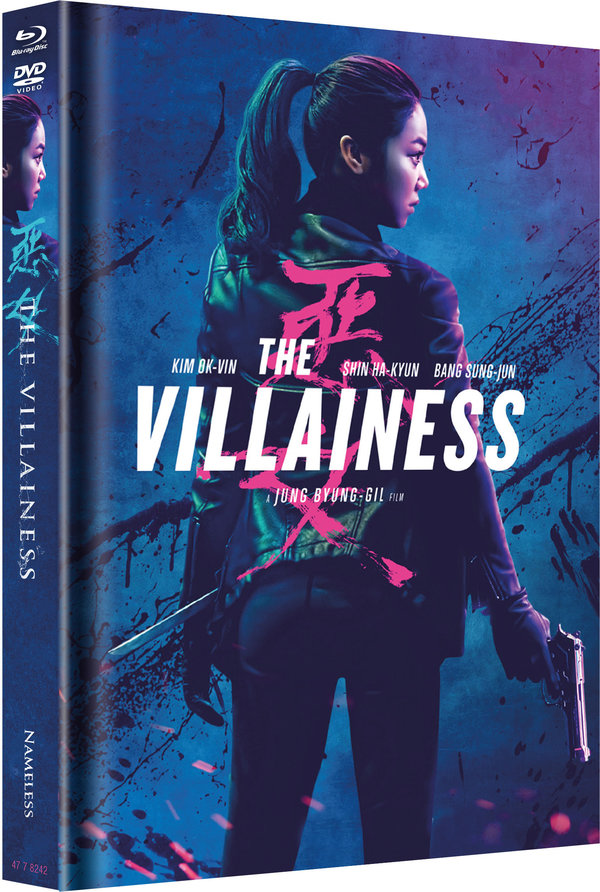 Villainess, The - Uncut Mediabook Edition (DVD+blu-ray) (Cover Blue)