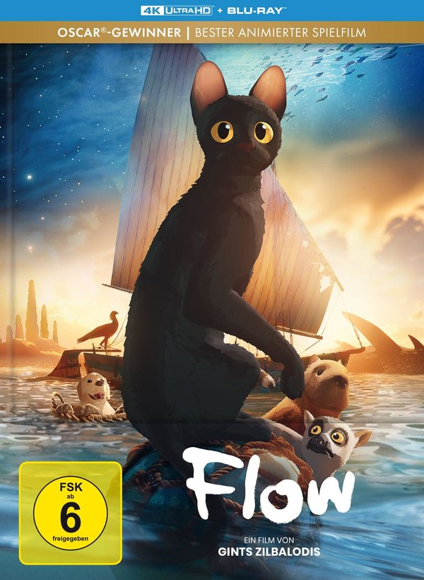Flow - Limited Mediabook Edition  (4K Ultra HD+blu-ray) Flow - Limited Mediabook Edition  (4K Ultra HD+blu-ray)