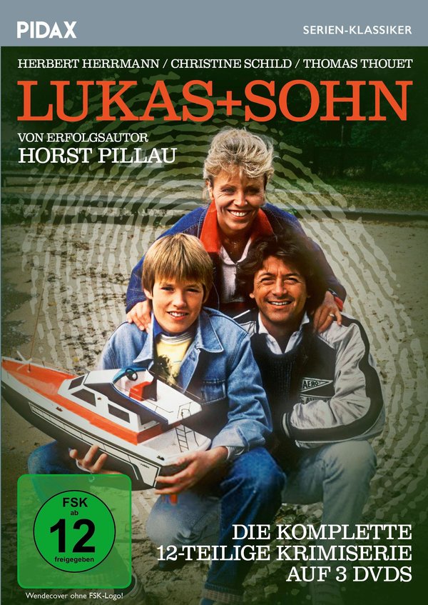 Lukas + Sohn / Die komplette 12-teilige Krimiserie von Erfolgsautor Horst Pillau (Pidax Serien-Klassiker)  [3 DVDs]  (DVD)
