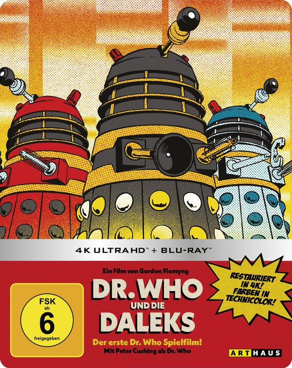 Dr. Who und die Daleks - Limited Steelbook Edition (4K Ultra HD+Blu-ray)  (Blu-ray 4K Ultra HD)