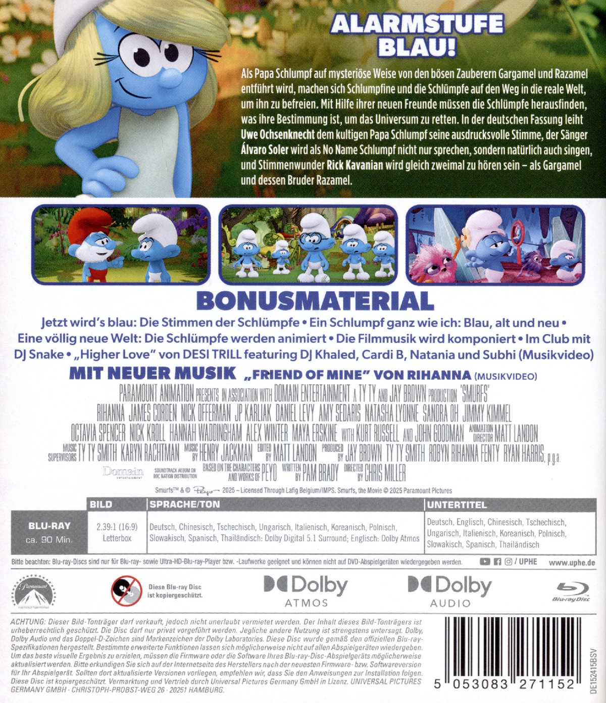 Die Schlümpfe: Der große Kinofilm  [2 BRs]  (Blu-ray Disc)