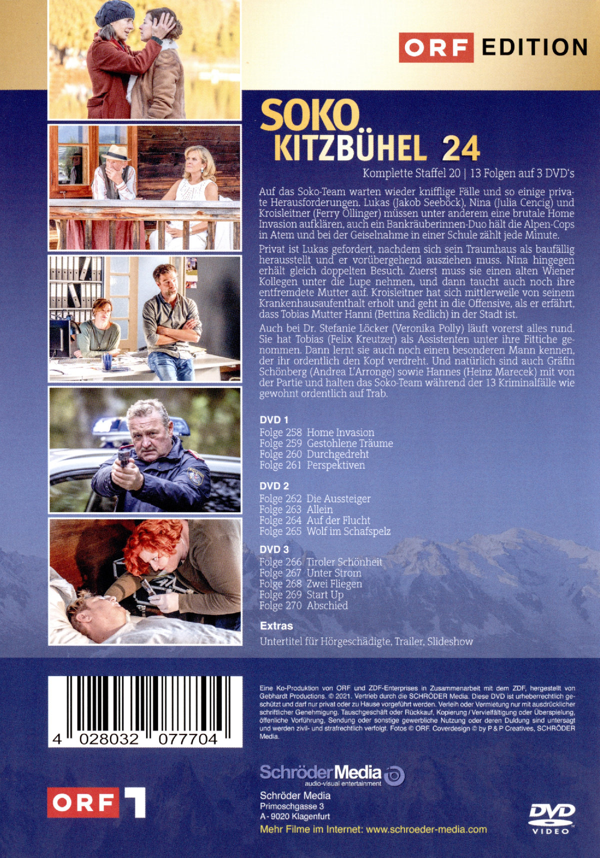 SOKO Kitzbühel - Box 24  [3 DVDs]  (DVD)