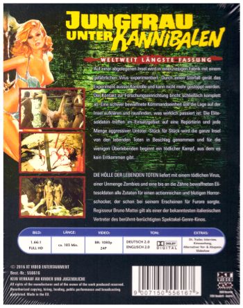 Jungfrau unter Kannibalen - Uncut Edition (blu-ray)