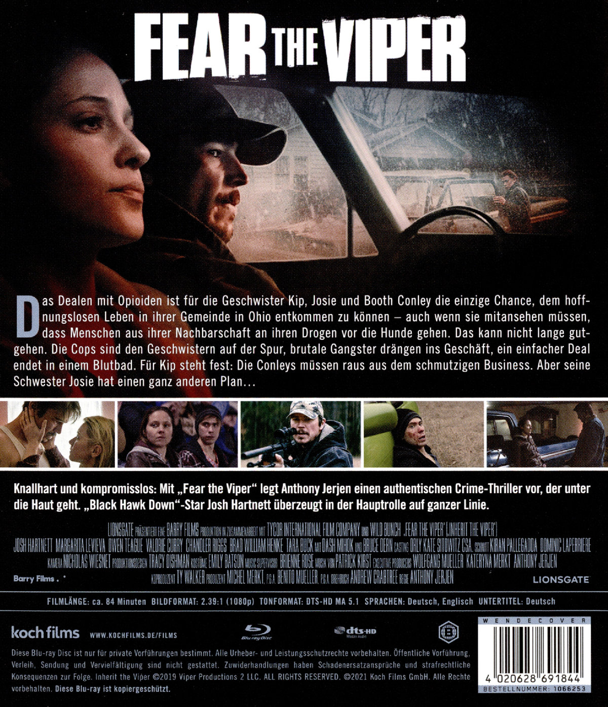 Fear the Viper (blu-ray)