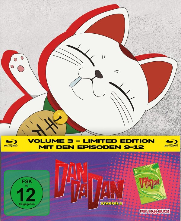 DAN DA DAN - Staffel 2, Volume 3 LTD. - Mit Fan-Buch  (Blu-ray Disc)