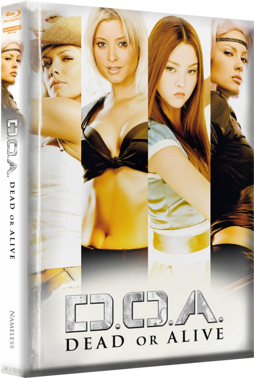 D.O.A. - DOA - Dead or Alive - Uncut Mediabook Edition  (4K Ultra HD+blu-ray) (D)
