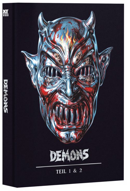 Demons 1+2 - Double Feature - Uncut Leatherbook Edition (4K Ultra HD+blu-ray)