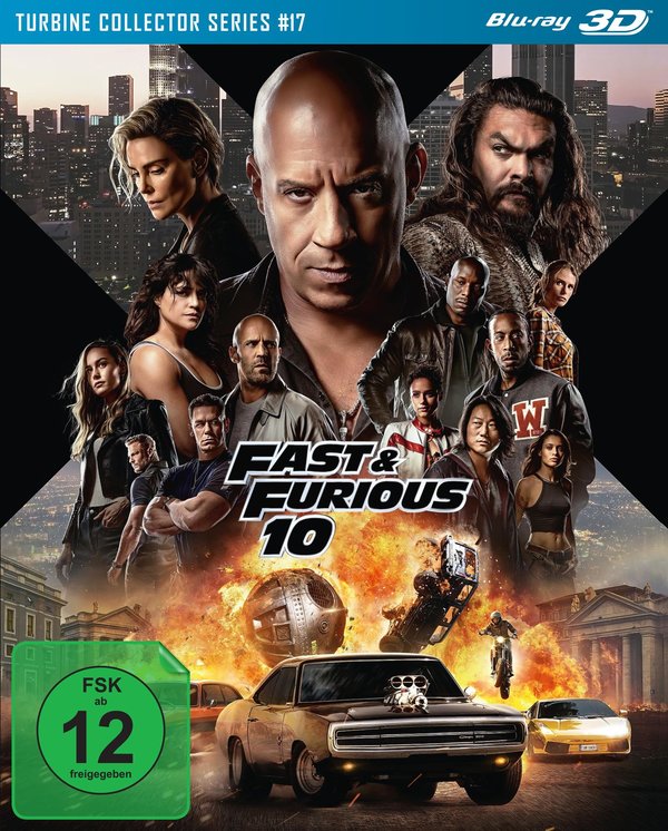 Fast & Furious 10 (Fast X) - 3D - Turbine Collector Series #17 (Blu-ray 3D)