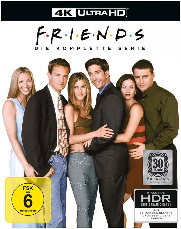 Friends: Die komplette Serie (4K Ultra HD)  [25 Discs]