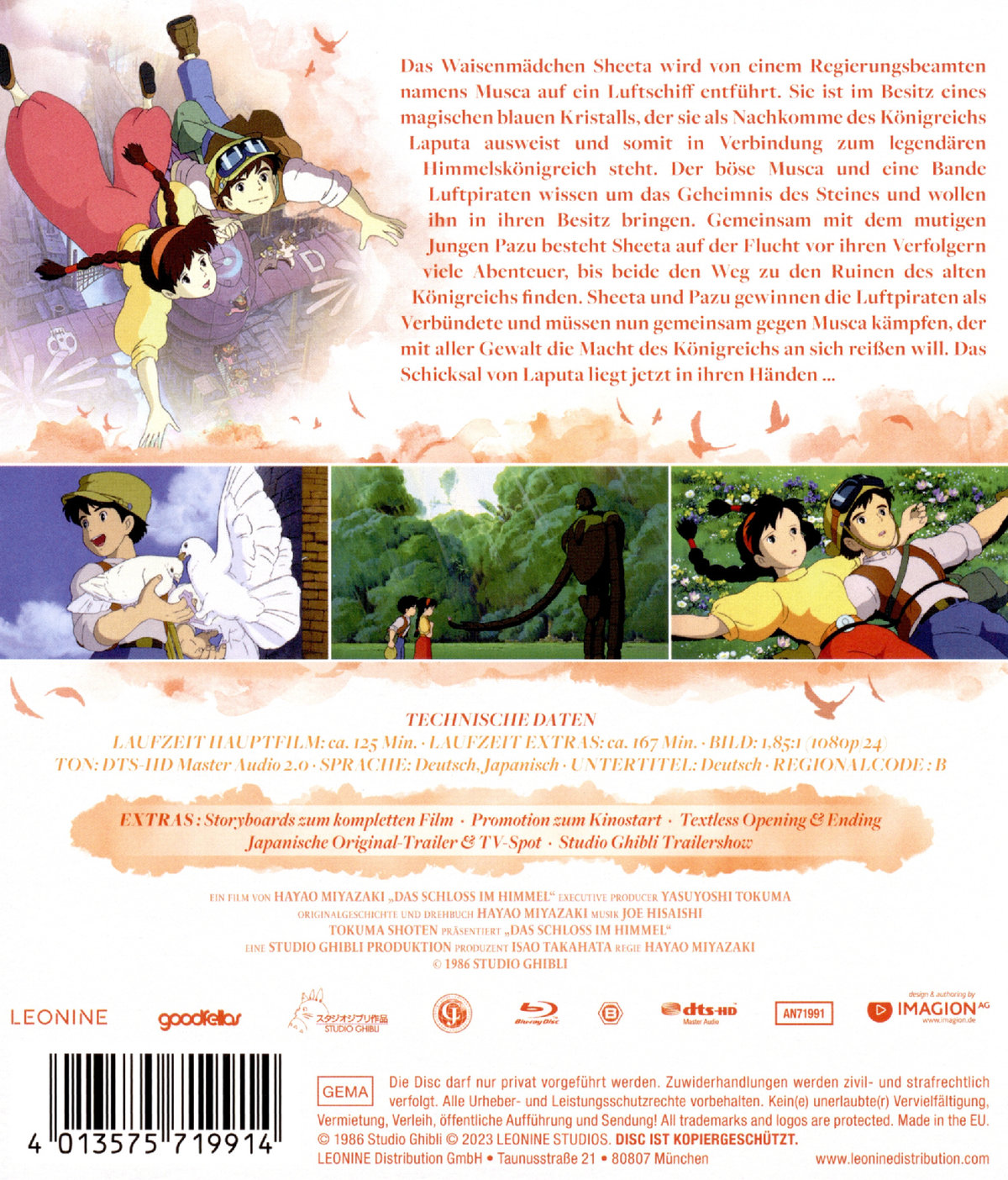 Schloss im Himmel, Das (blu-ray)