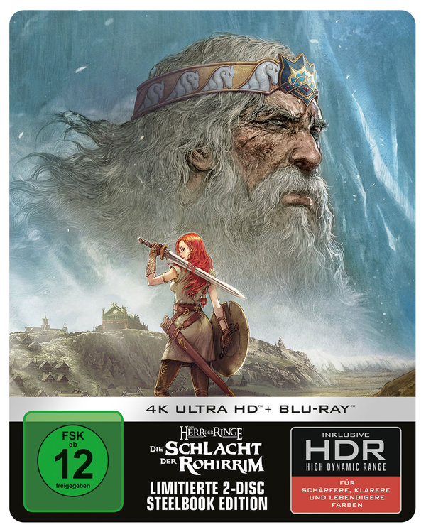 Der Herr der Ringe: Die Schlacht der Rohirrim - Limited Steelbook Edition  (4K Ultra HD) (+ Blu-ray)