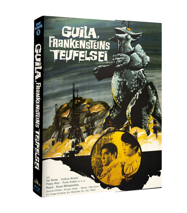 Guila, Frankensteins Teufelsei - Uncut Mediabook Edition  (blu-ray) (C)