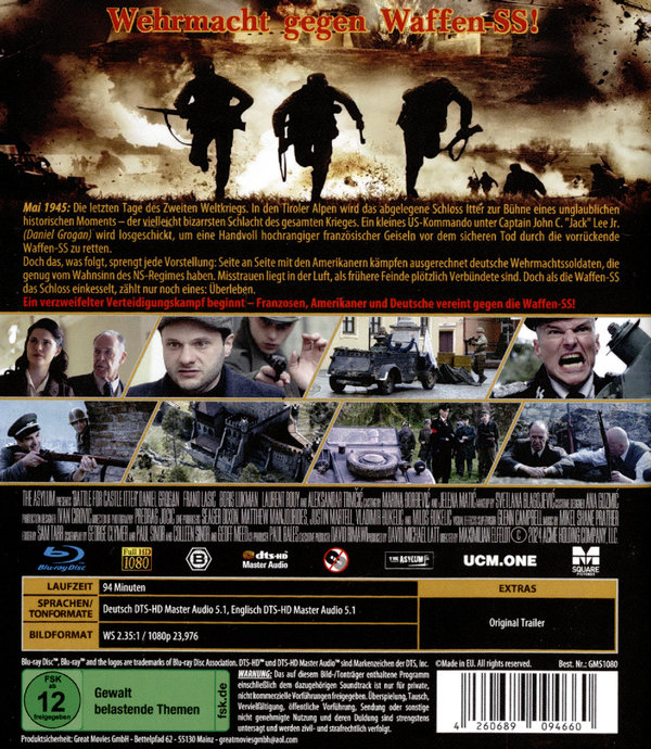 Die Schlacht Um Schloss Itter  (Blu-ray Disc)