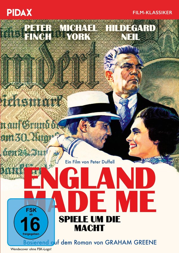England made me - Spiele um die Macht / Starbesetzte Verfilmung des gleichnamigen Romans von Graham Greene (Pidax Film-Klassiker)  (DVD)