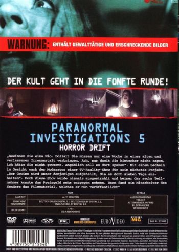 Paranormal Investigations 5 - Horror Drift