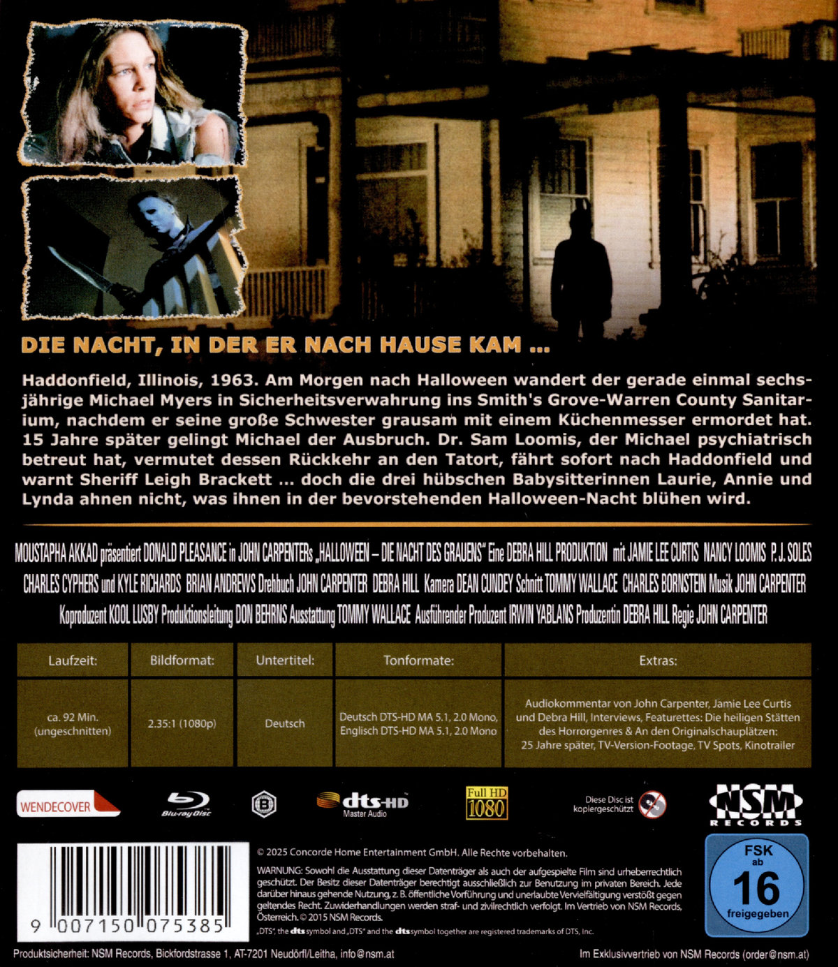 Halloween - Die Nacht des Grauens  (Blu-ray Disc)