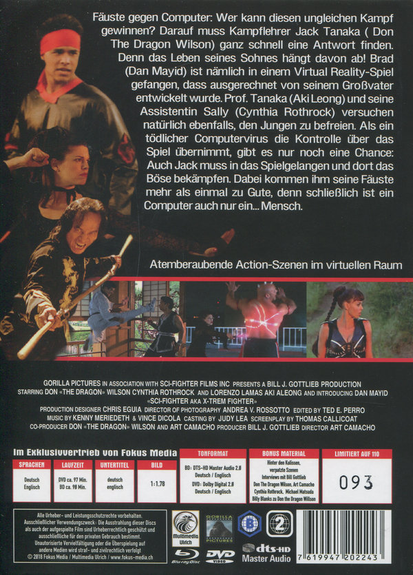 Sci-Fighter - Uncut Mediabook Edition (DVD+blu-ray) (D)