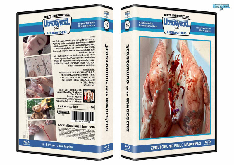 Zerstörung eines Mädchens - Uncut Retro Edition  (blu-ray)