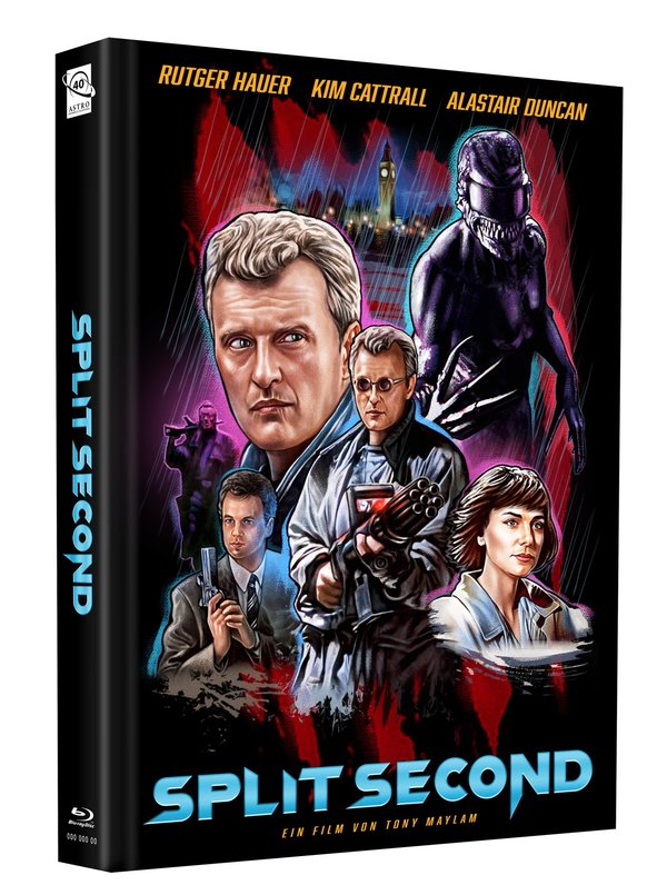 Split Second (Remastered) - Uncut Mediabook Edition  (blu-ray) (B)
