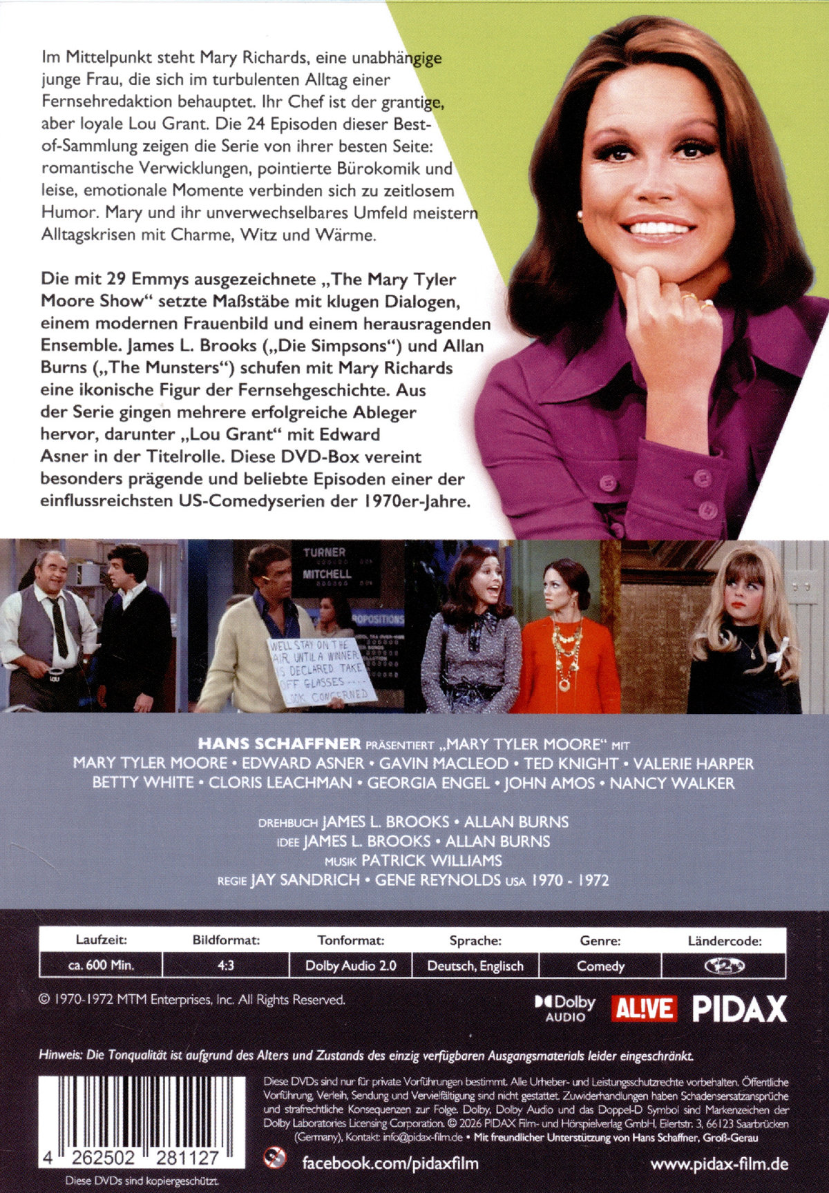Best of Mary Tyler Moore / 21 Folgen der Kult-Comedyserie mit Mary Tyler Moore und Edward Asner (Pidax Serien-Klassiker)  [3 DVDs]  (DVD)