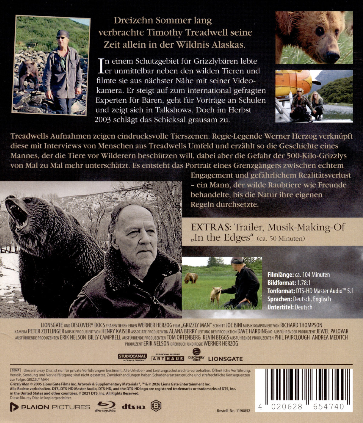 Grizzly Man  (Blu-ray Disc)
