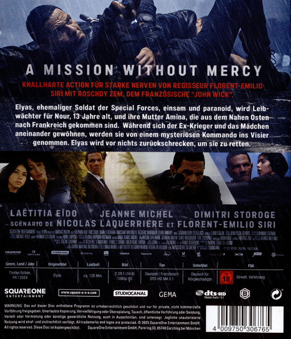 Elyas - A Mission without Mercy  (Blu-ray Disc)