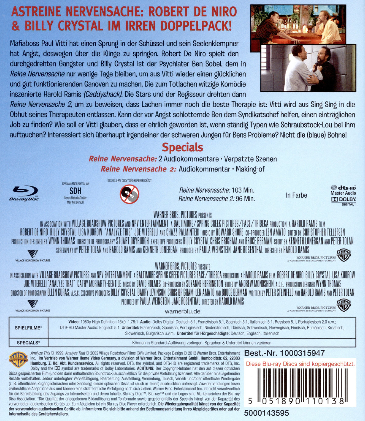 Reine Nervensache 1+2 (blu-ray)
