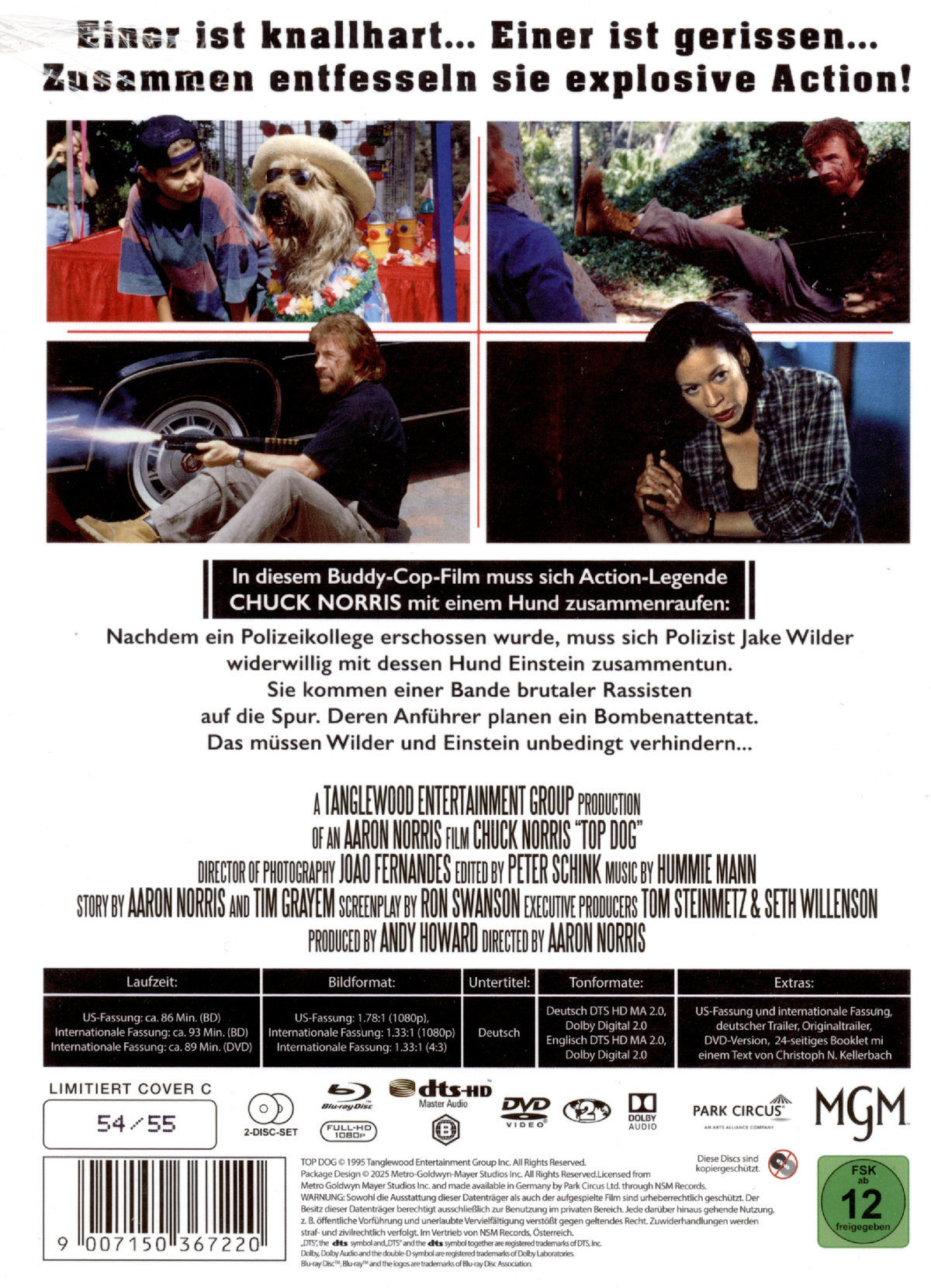 Top Dog - Uncut Mediabook Edition  (DVD+blu-ray) (C)