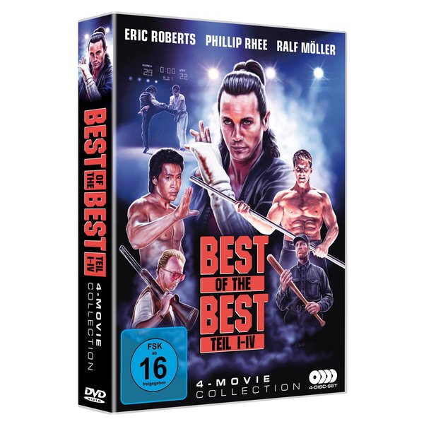 BEST OF THE BEST 1-4 BOX - 4-Movie-Collection - Uncut Edition  [4 DVDs]  (DVD)