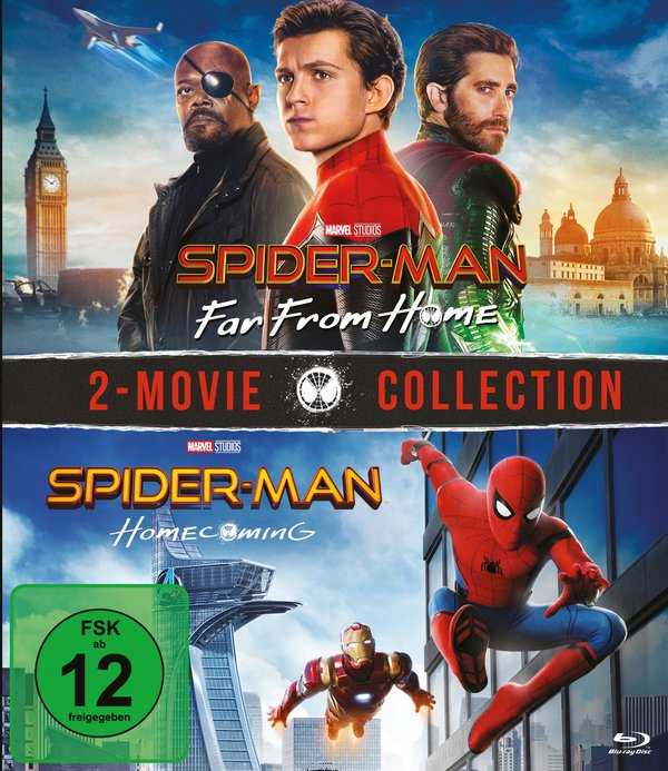 Spider-Man: Far from home & Spider-Man: Homecoming  [2 BRs]  (Blu-ray Disc)