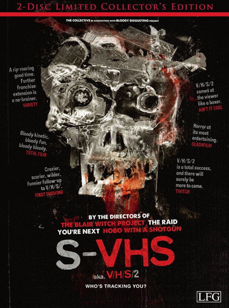 S-VHS - V/H/S 2 - Limited Mediabook Edition (DVD+blu-ray)