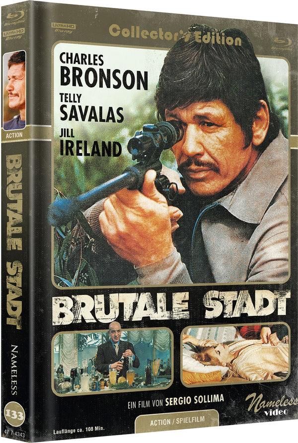 Brutale Stadt - Uncut Mediabook Edition  (4K Ultra HD+blu-ray) (C)