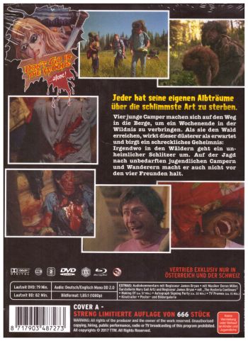 Don't go in the Woods...Alone! - Ausflug in das Grauen - Uncut Mediabook Edition (DVD+blu-ray) (A)