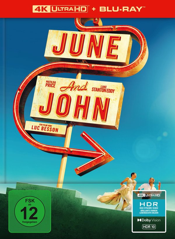 June and John - Uncut Mediabook Edition  (4K Ultra HD+blu-ray) 