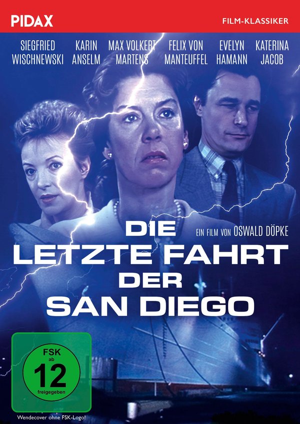 Die letzte Fahrt der San Diego / Spannender Kriminalfilm mit hochkarätiger Besetzung (Pidax Film-Klassiker)  (DVD)