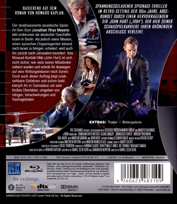 Die Damaskus Verschwörung - Spion zwischen den Fronten  (Blu-ray Disc)