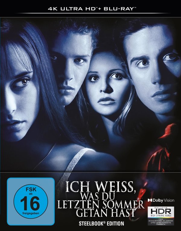  Ich weiß, was du letzten Sommer getan hast - Uncut Steelbook Edition  (4K Ultra HD+blu-ray)