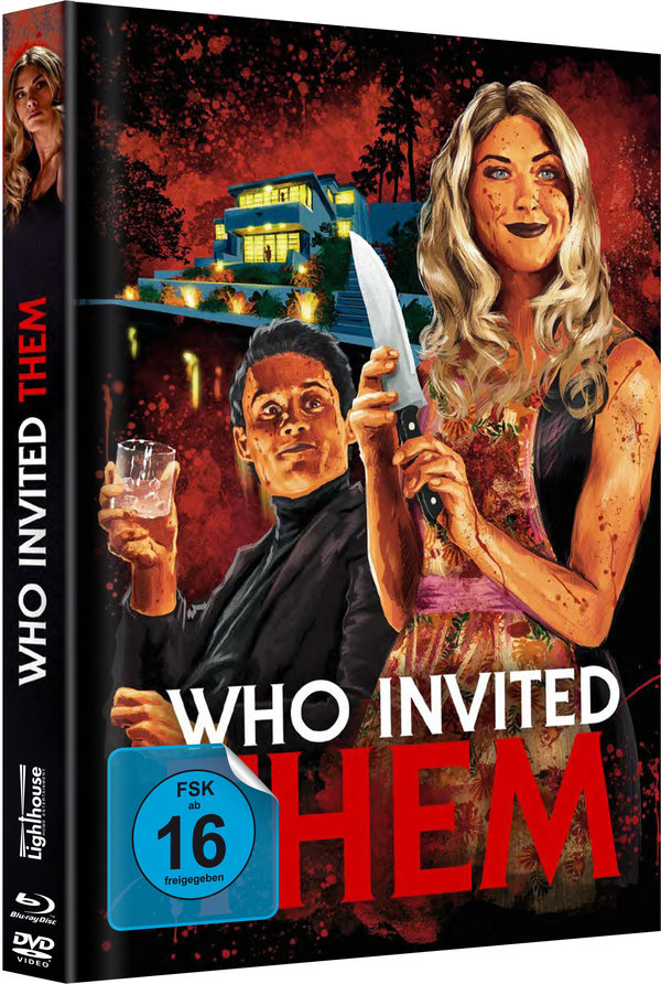 Who Invited Them - Lasst sie nicht rein - Uncut Mediabook Edition  (Blu-ray+DVD)