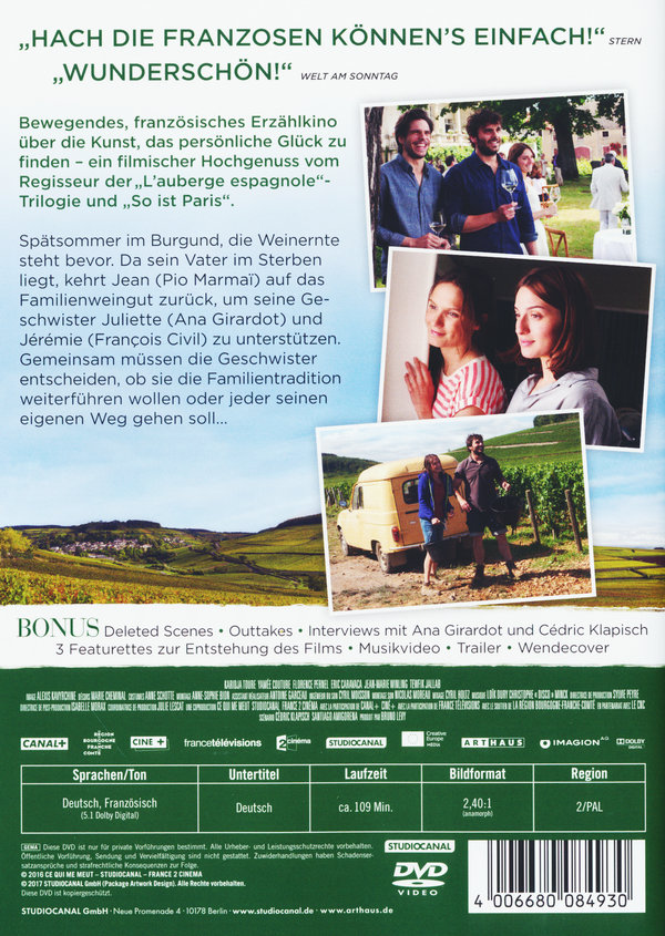 Der Wein und der Wind  (DVD)