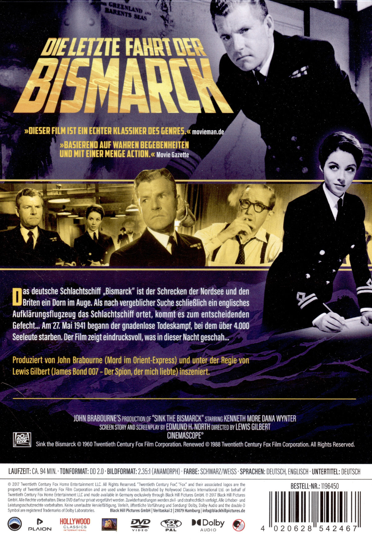 Die letzte Fahrt der Bismarck  (DVD)