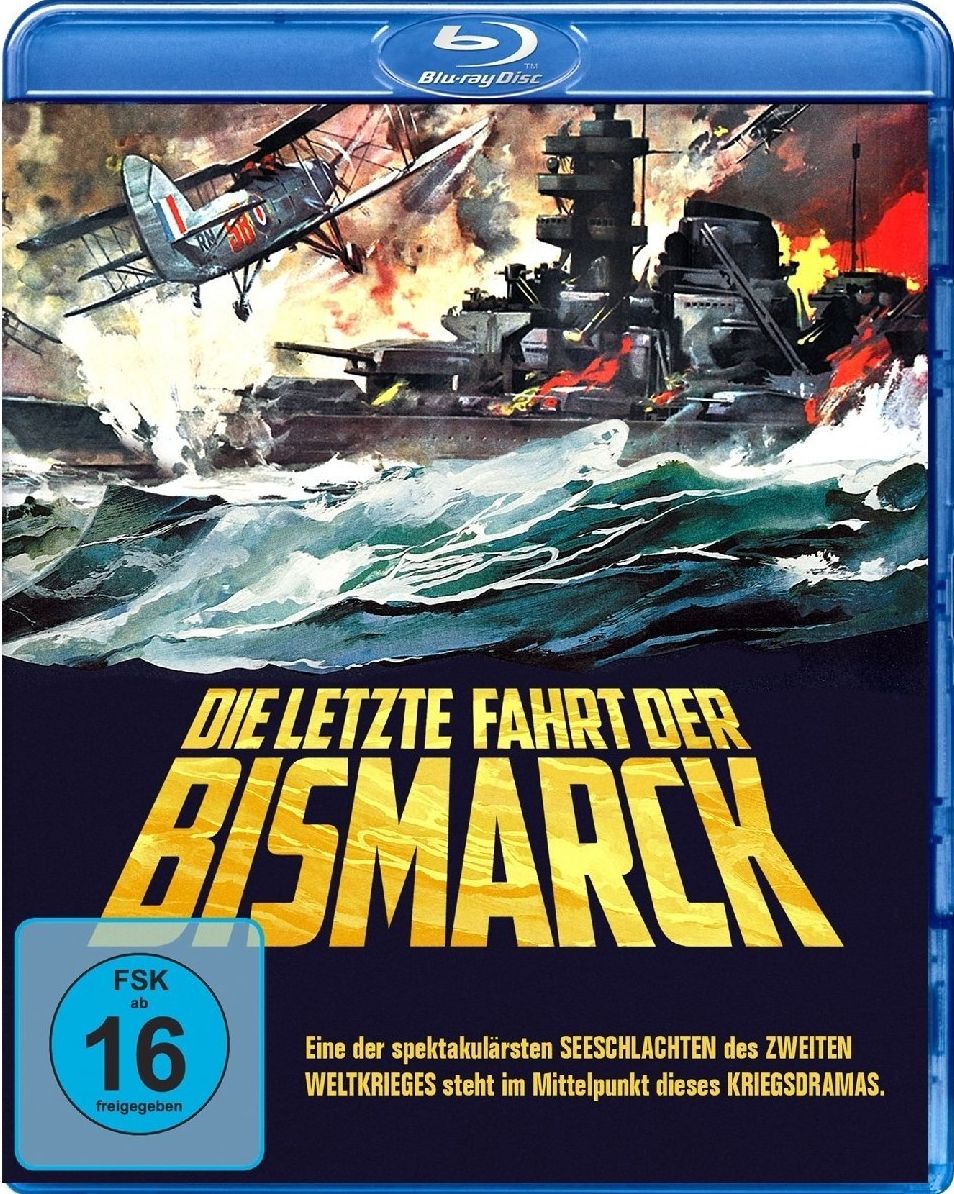 Letzte Fahrt der Bismarck, Die (blu-ray)