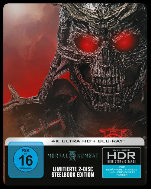 Mortal Kombat 2 - Uncut Steelbook Edition  (4K Ultra HD+blu-ray)
