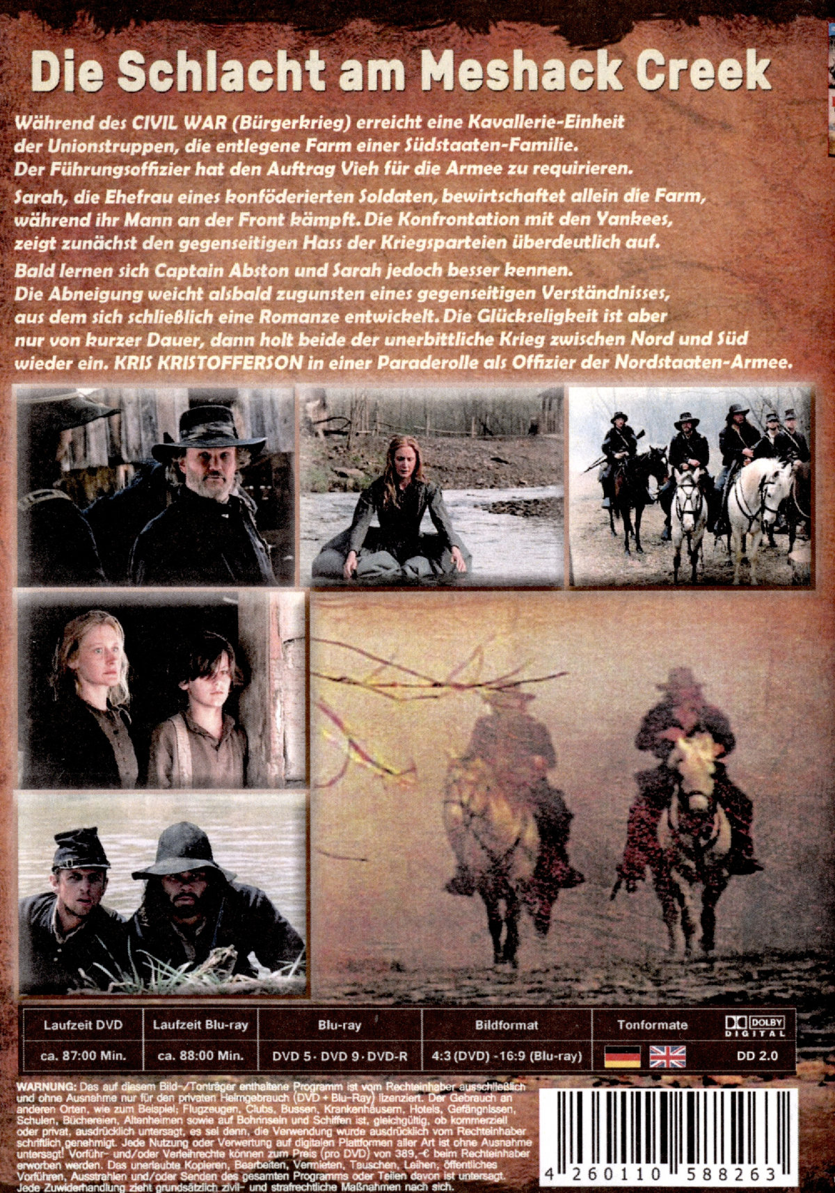 1862 Kentucky - Die Schlacht am Meshack Creek  (Blu-ray + DVD)  (Blu-ray Disc)