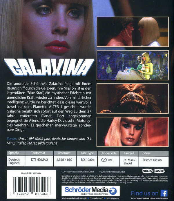 Galaxina (blu-ray)