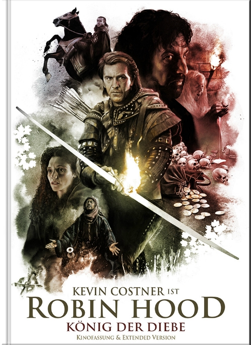 Robin Hood - König der Diebe - Limited Mediabook Edition (4K Ultra HD+blu-ray) (C)