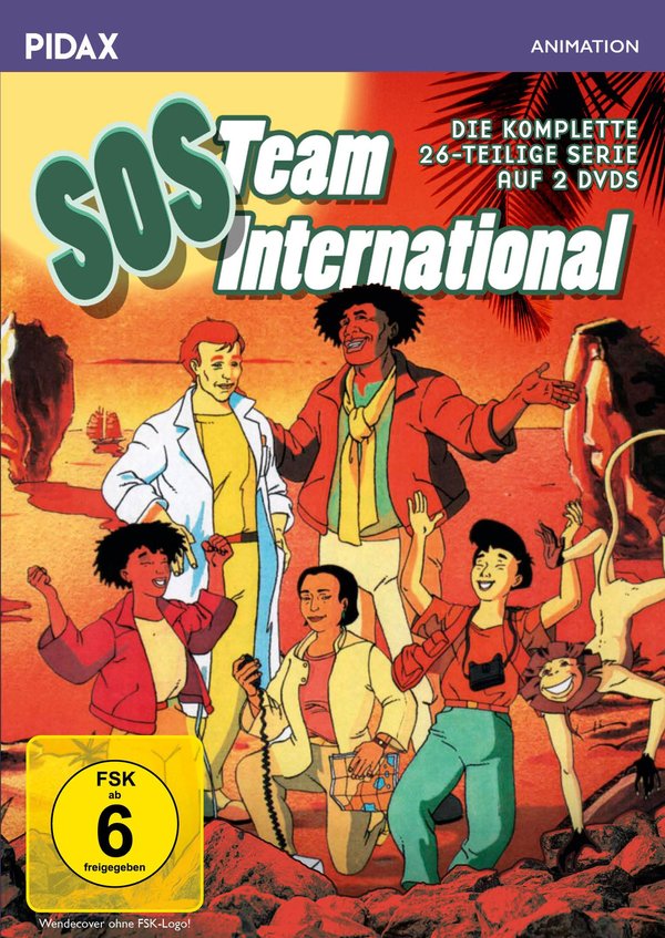 SOS Team International / Die komplette 26-teilige Kultserie (Pidax Animation)  [2 DVDs]  (DVD)