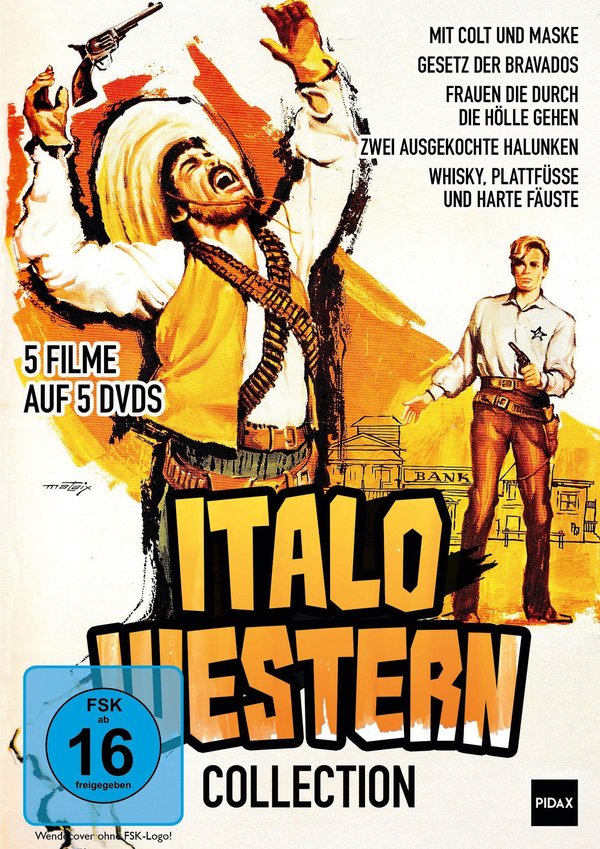 Italowestern Collection / Fünf stilvolle Klassiker des Italowestern-Genres  [5 DVDs]  (DVD)