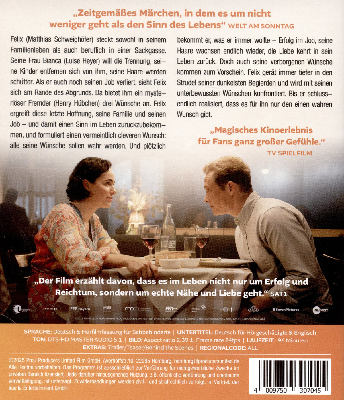 Das Leben der Wünsche  (Blu-ray Disc)