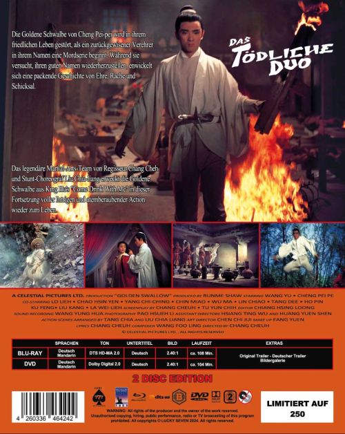 Das tödliche Duo - Uncut Edition  (DVD+blu-ray)