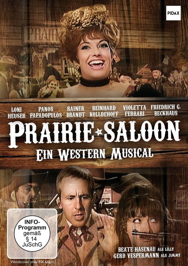 Prairie-Saloon / Western-Musical mit Starbesetzung und den Requisiten aus den legendären Karl-May-Verfilmungen  (DVD)